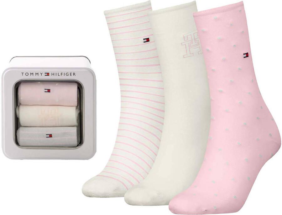 Tommy Hilfiger Sokken van katoenmix in een set van 3 paar - Foto 2