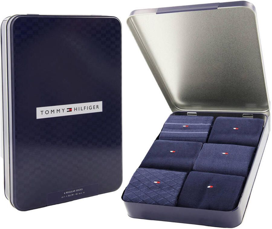 Tommy Hilfiger Sokken van katoenmix in een set van 6 paar - Foto 3