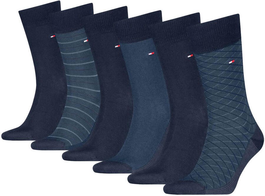 Tommy Hilfiger Sokken van katoenmix in een set van 6 paar - Foto 2