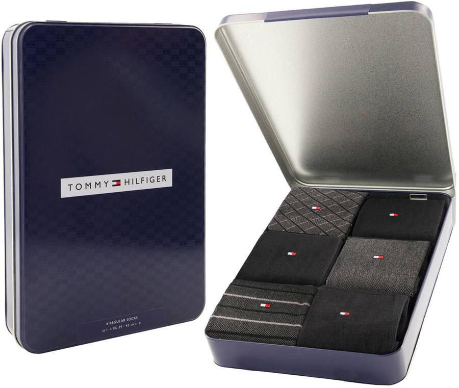 Tommy Hilfiger Sokken van katoenmix in een set van 6 paar - Foto 3