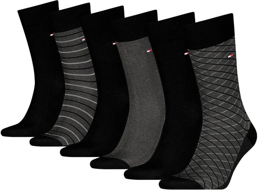 Tommy Hilfiger Sokken van katoenmix in een set van 6 paar - Foto 2