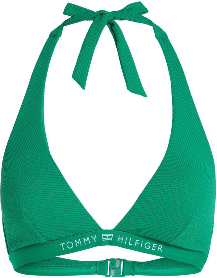 Tommy Hilfiger Swimwear Triangel-bikinitop TRIANGLE FIXED RP met een logo-opschrift - Foto 3