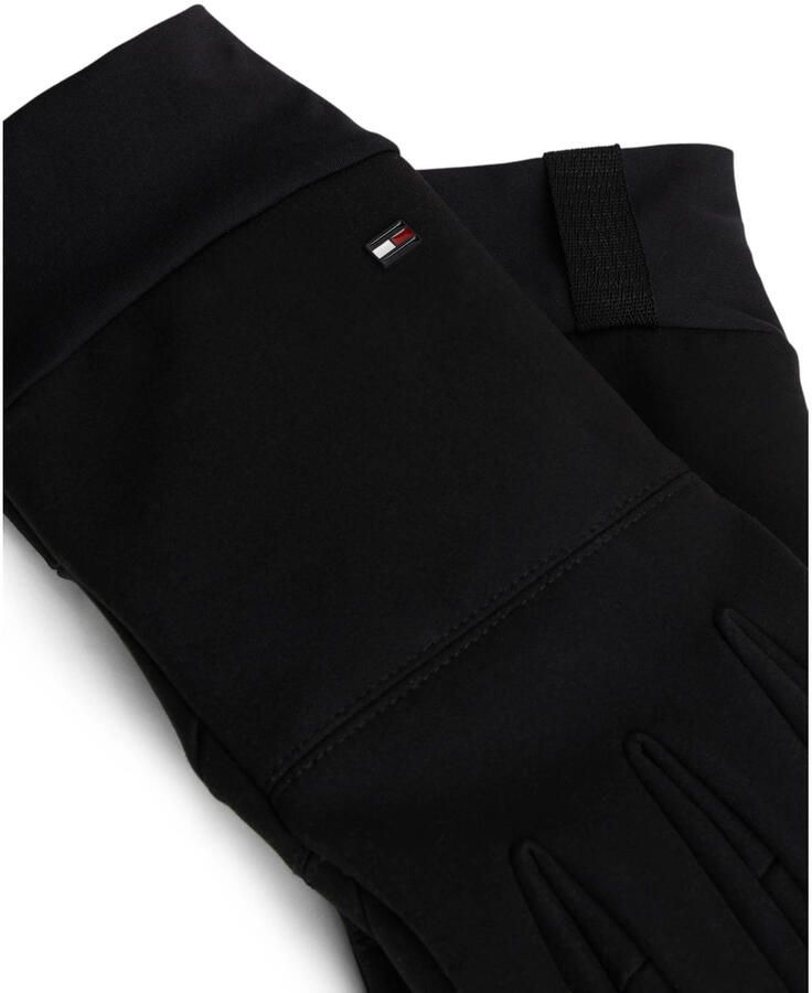 Tommy Hilfiger handschoenen TH Corp zwart - Foto 3