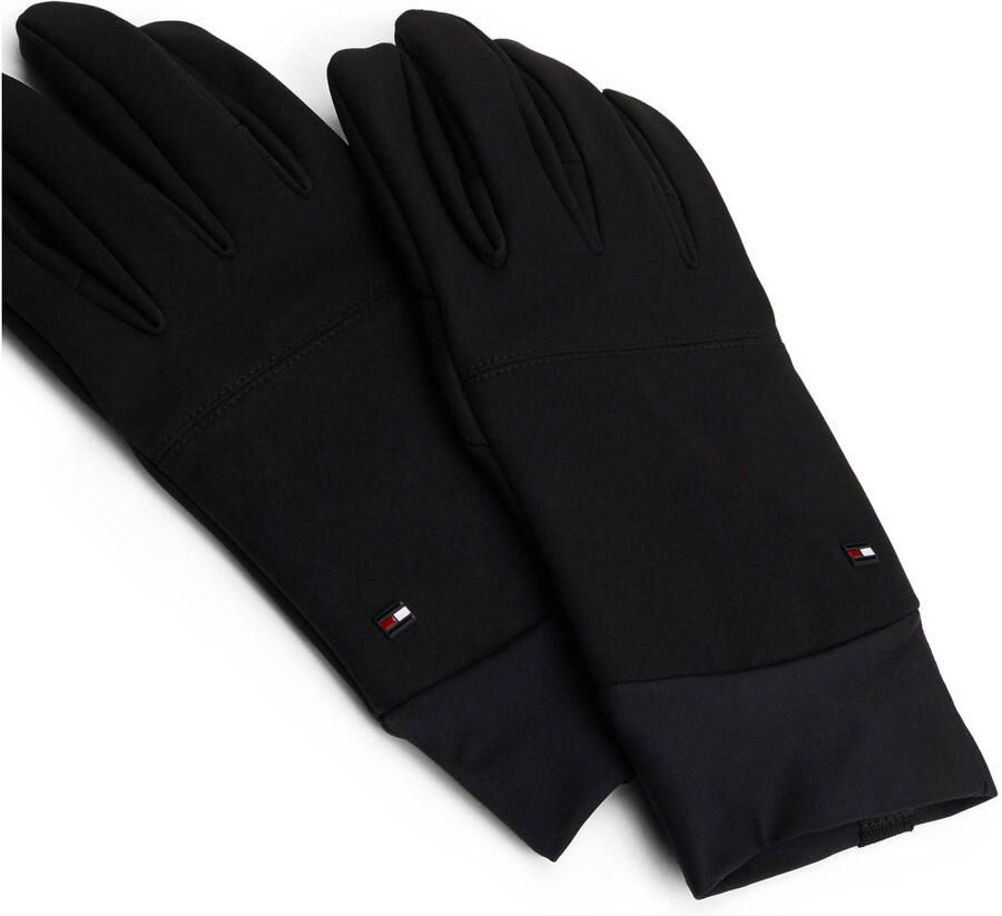 Tommy Hilfiger handschoenen TH Corp zwart - Foto 2