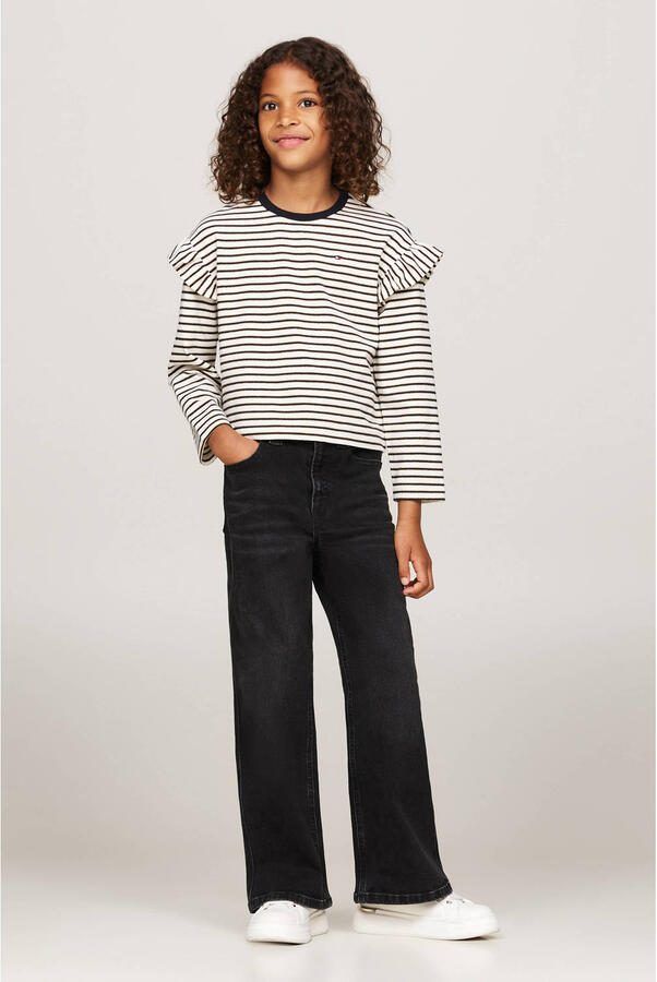 Tommy Hilfiger high waist flared jeans black denim - Foto 3