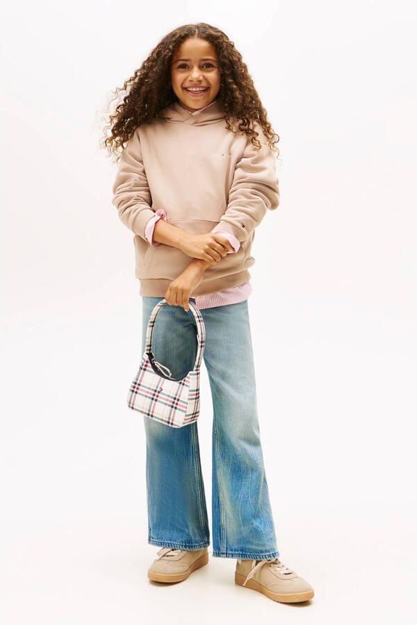 TOMMY HILFIGER Truien & Vesten Mini Corp Hoodie Zand - Foto 3