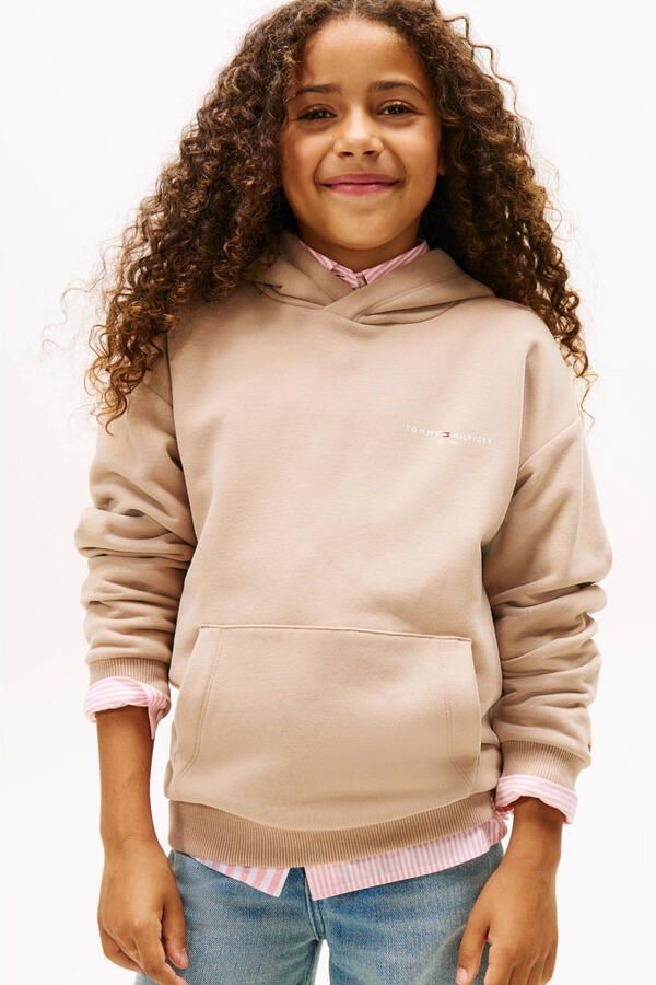 TOMMY HILFIGER Truien & Vesten Mini Corp Hoodie Zand - Foto 4