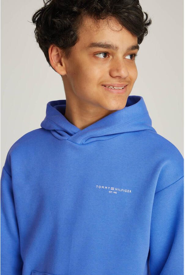 Tommy Hilfiger Kids Hoodie met logostitching