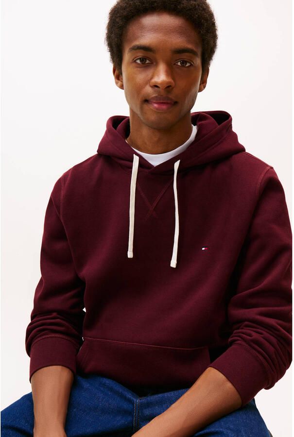 Tommy Hilfiger Hoodie ESS SEASONAL FLEECE HOODY met capuchon en kangoeroezak