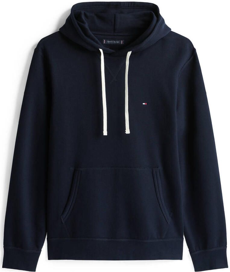 Tommy Hilfiger Essentiële Fleece Hoody voor Heren Blue Heren