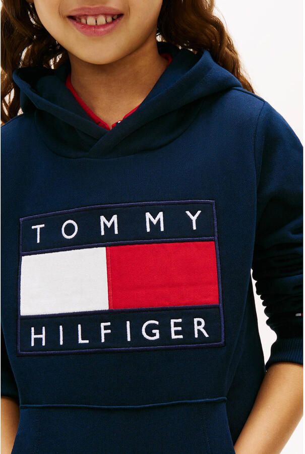 Tommy Hilfiger Teens Regular fit hoodie van puur katoen - Foto 2