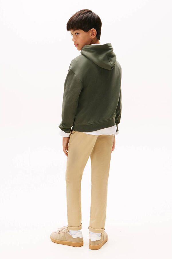 TOMMY HILFIGER Jongens Truien & Vesten Flag Hoodie Donkergroen - Foto 4