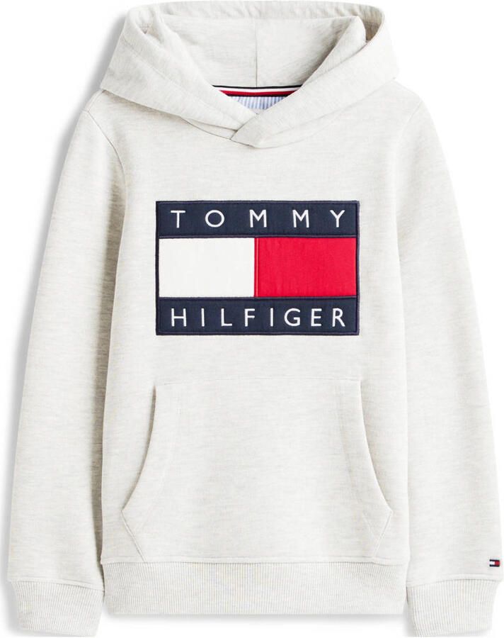 Tommy Hilfiger hoodie lichtgrijs
