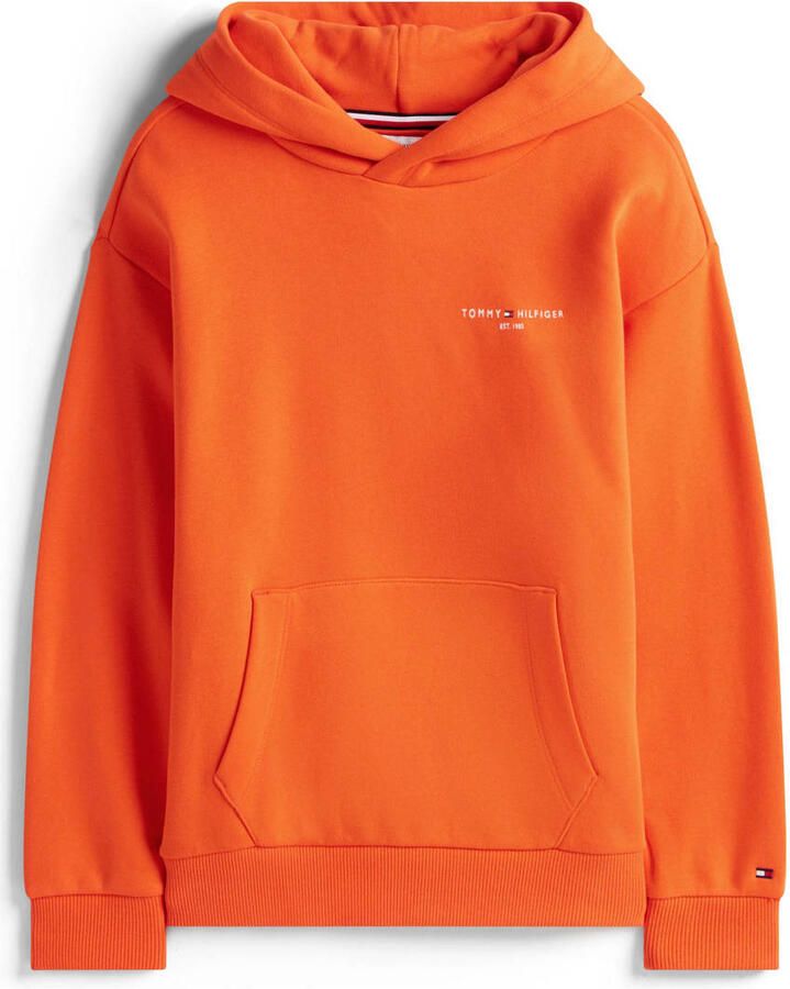 TOMMY HILFIGER Truien & Vesten Mini Corp Hoodie Oranje - Foto 6