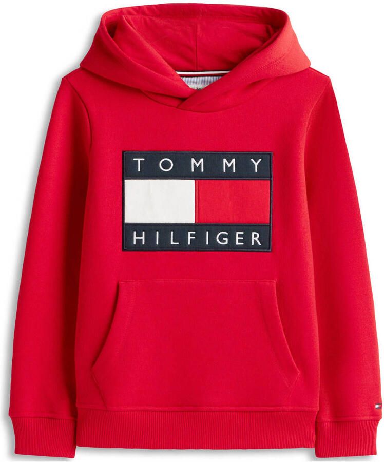 Tommy Hilfiger hoodie rood