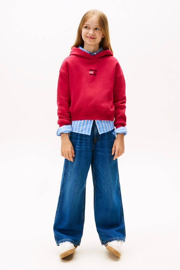 Tommy Hilfiger Teens Regular fit hoodie van katoenmix - Foto 2