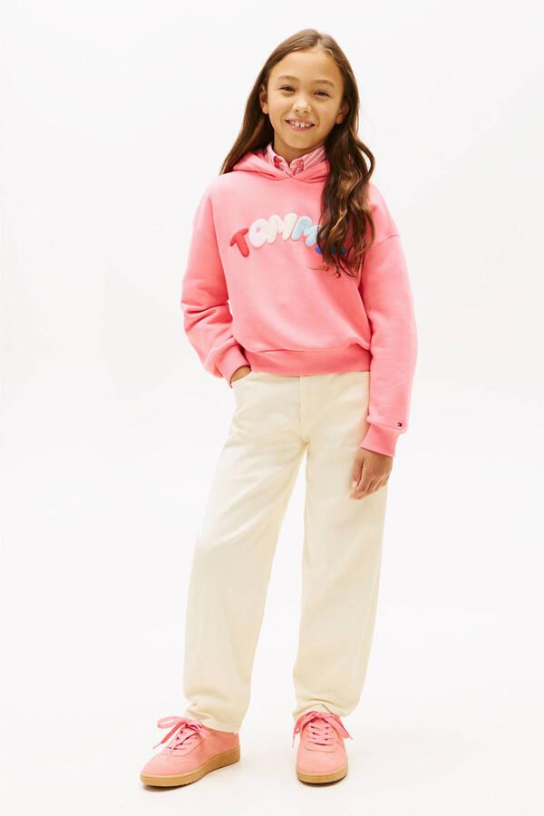 Tommy Hilfiger Teens regular fit hoodie van katoenmix - Foto 3