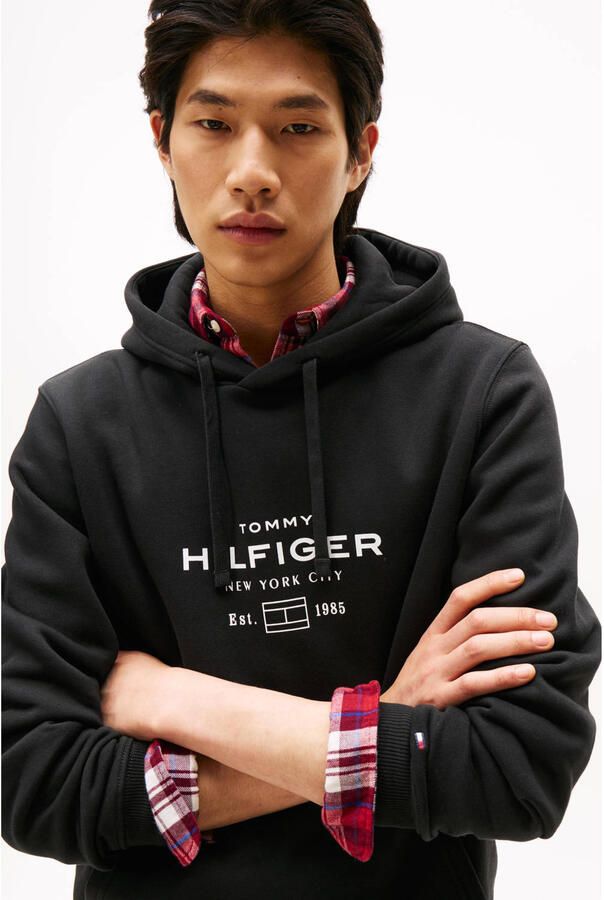Tommy Hilfiger Sweater OVAL GRAPHIC HOODIE - Foto 1