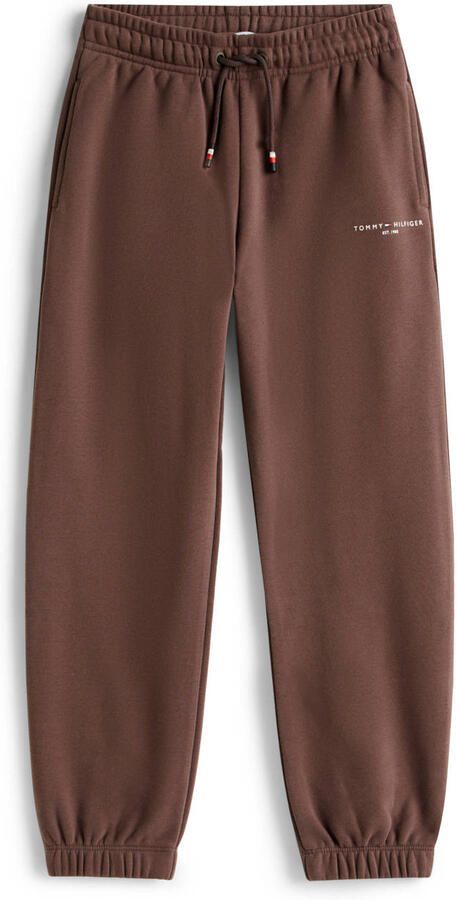 Tommy Hilfiger joggingbroek donkerbruin - Foto 3