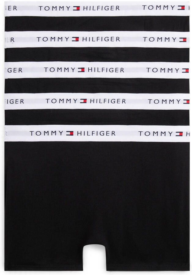 Tommy Hilfiger katoenen boxershorts zwart (set van 5)