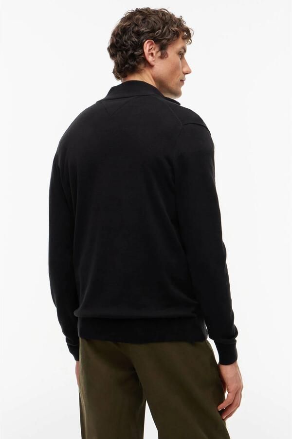 Tommy Hilfiger Schipperstrui ESSENTIAL COTTON ZIP MOCK - Foto 3