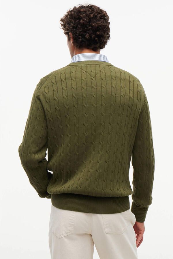 Tommy Hilfiger regular fit pullover van puur katoen - Foto 3
