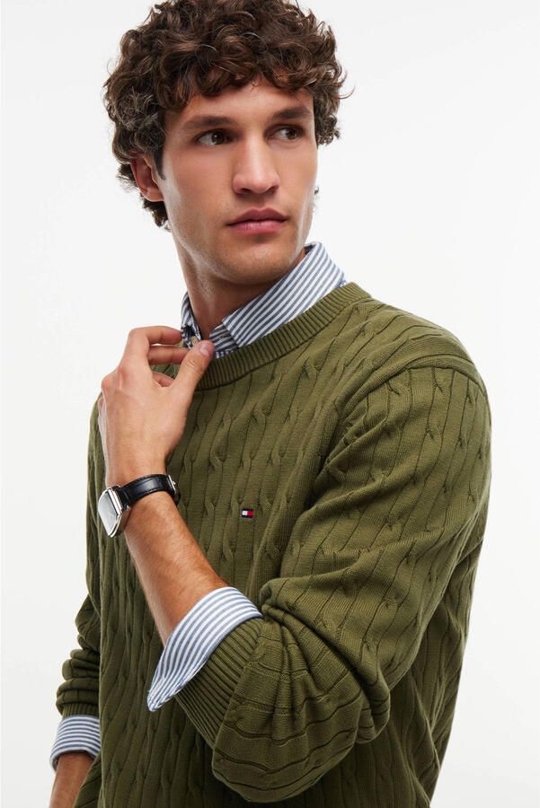 Tommy Hilfiger regular fit pullover van puur katoen - Foto 2