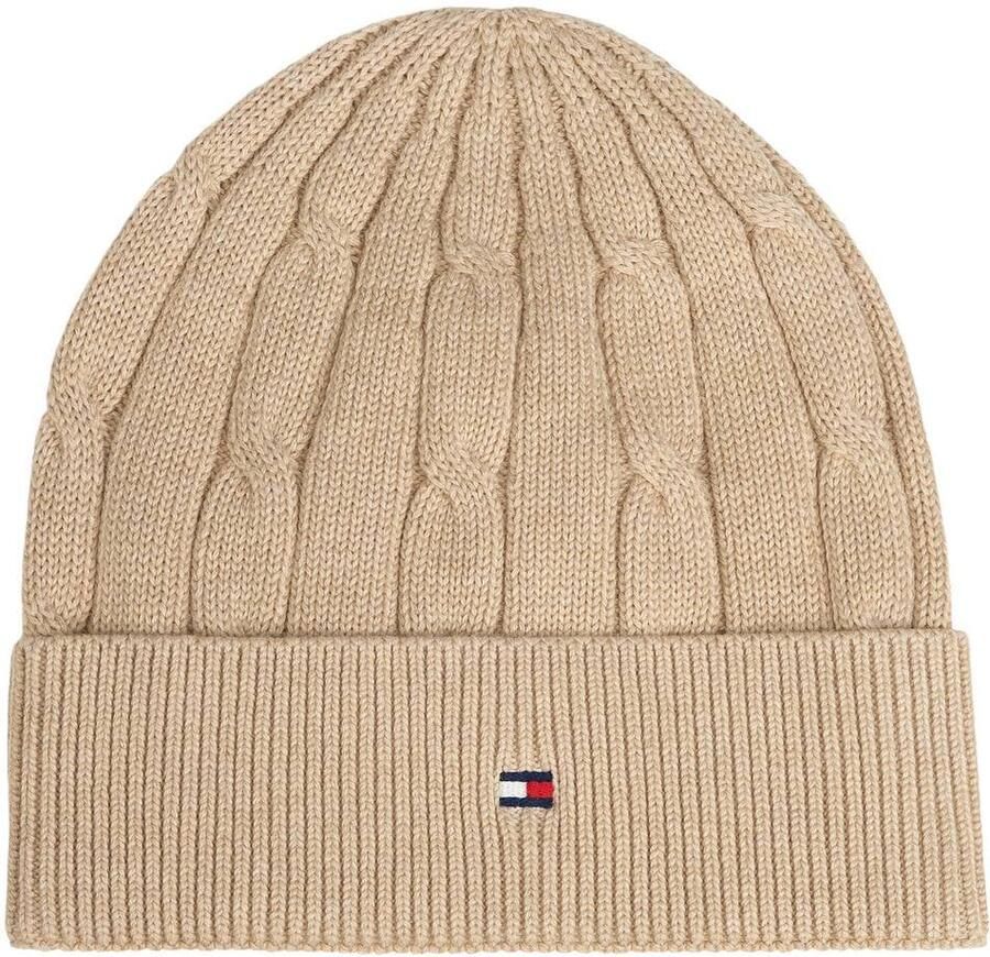 Tommy Hilfiger katoenen muts beige