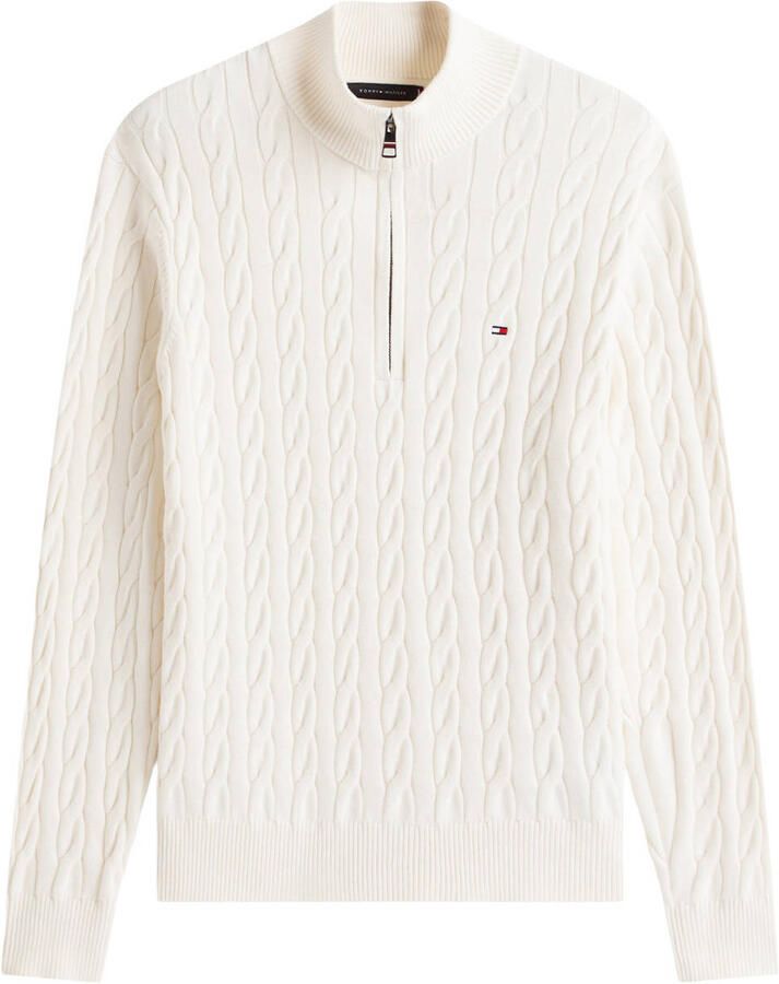 Tommy Hilfiger Regular fit schipperstrui van puur katoen met gestikt logo - Foto 1