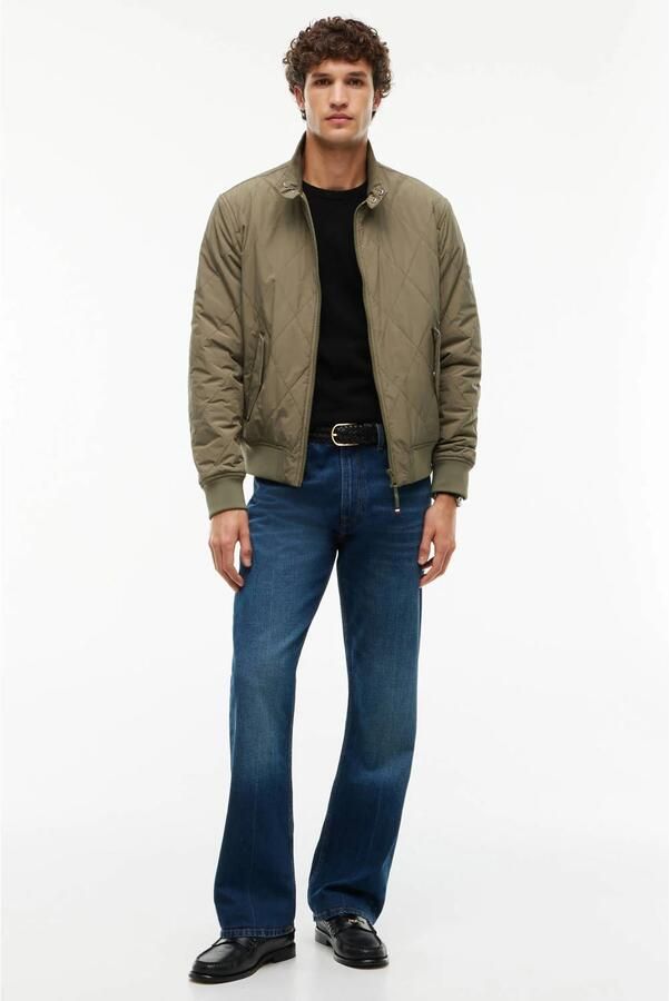 Tommy Hilfiger Trui met ronde hals ESSENTIAL STRUCTURE CREW NECK met structuur en label