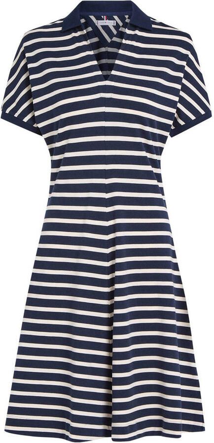 Tommy Hilfiger Getailleerde mini-jurk in polostijl van lyocellmix - Foto 2