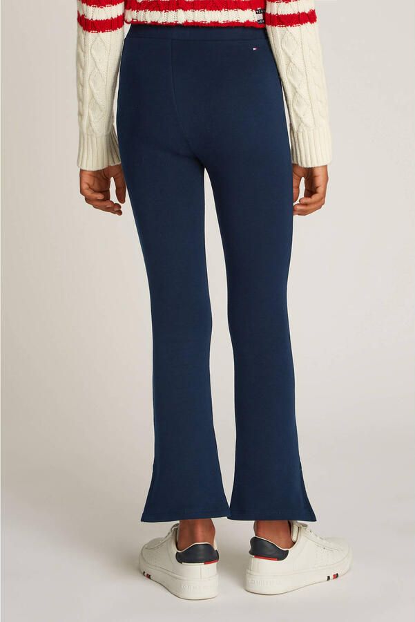 Tommy Hilfiger Legging VARSITY FLARE LEGGING in modieuze flared vorm
