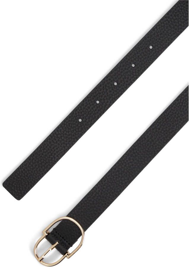 Tommy Hilfiger leren riem Double Loop zwart - Foto 2