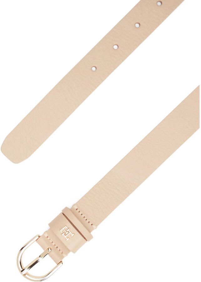 Tommy Hilfiger leren riem Essential Effortless beige - Foto 2