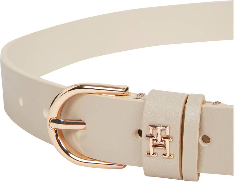 Tommy Hilfiger Leren riem ESSENTIAL EFFORTLESS 2.5 Logo-embleem zachte haptiek ovale eenvoudige pin sluiting - Foto 2