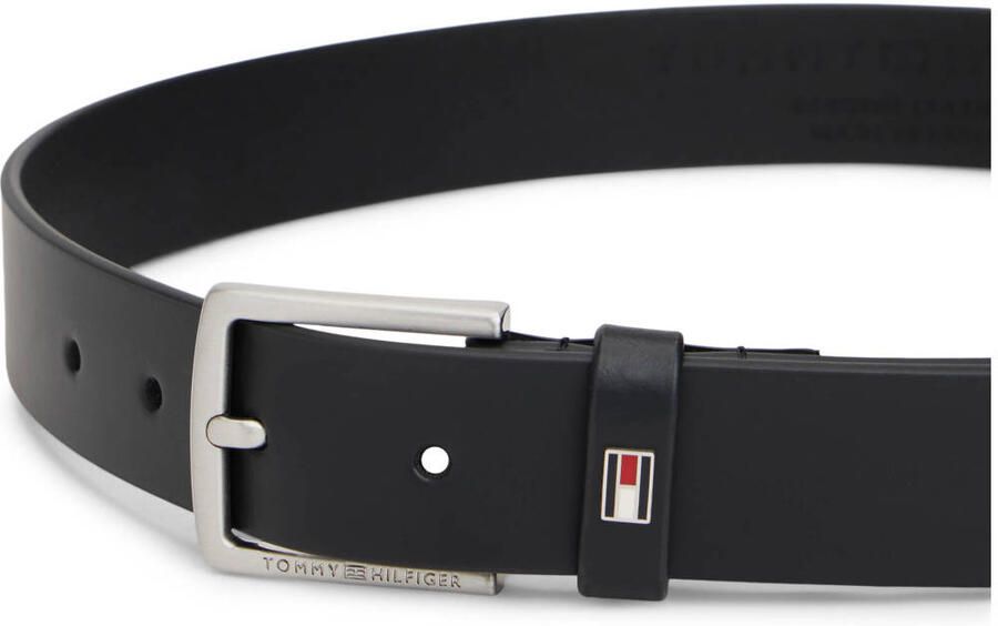 Tommy Hilfiger leren riem zwart - Foto 3