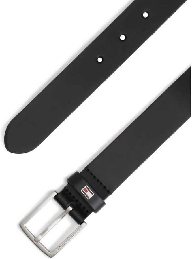 Tommy Hilfiger leren riem zwart - Foto 2