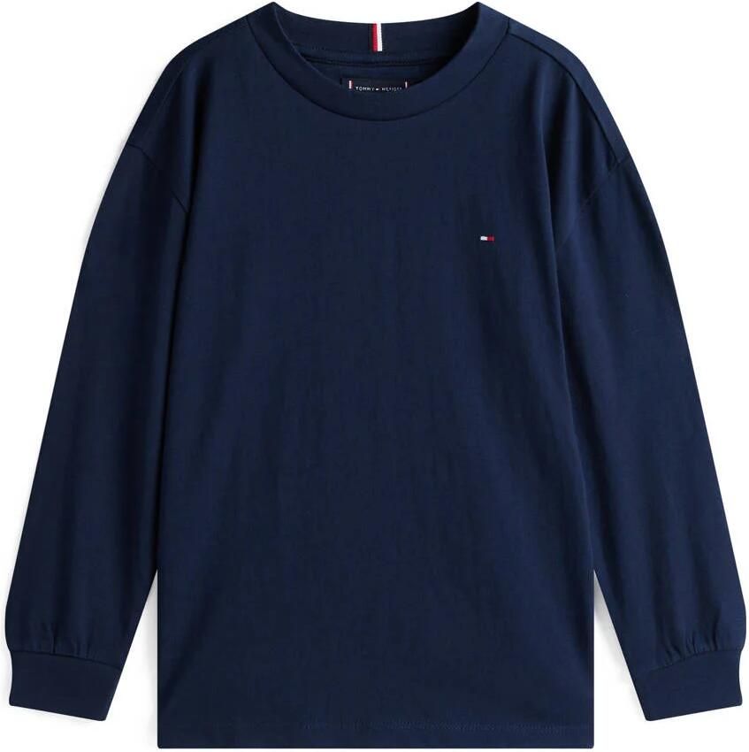 Tommy Hilfiger Shirt met lange mouwen ESSENTIAL T-SHIRT LS voor kinderen tot 16 jaar merklogo - Foto 3