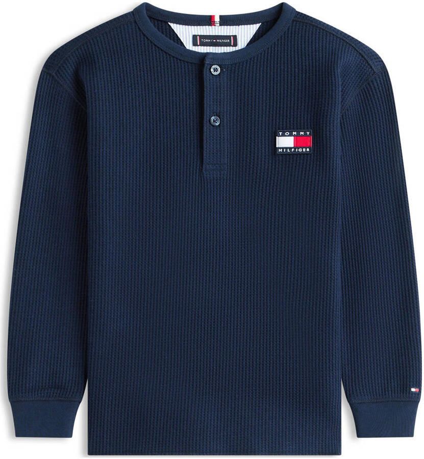 Tommy Hilfiger longsleeve donkerblauw