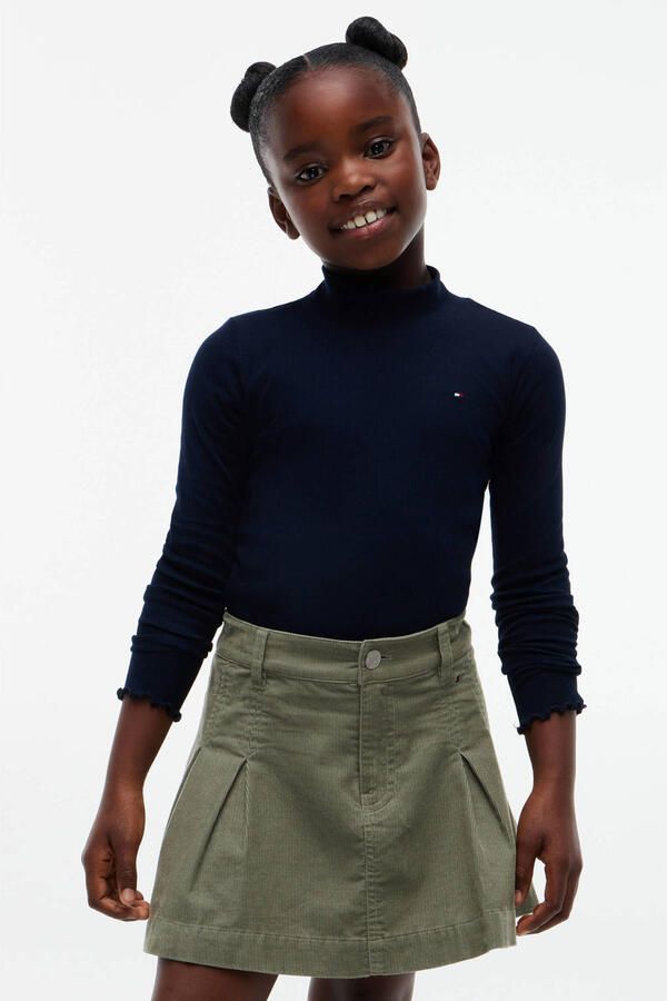 Tommy Hilfiger Shirt met lange mouwen MOCK NECK TOP LS Kinderen tot 16 jaar