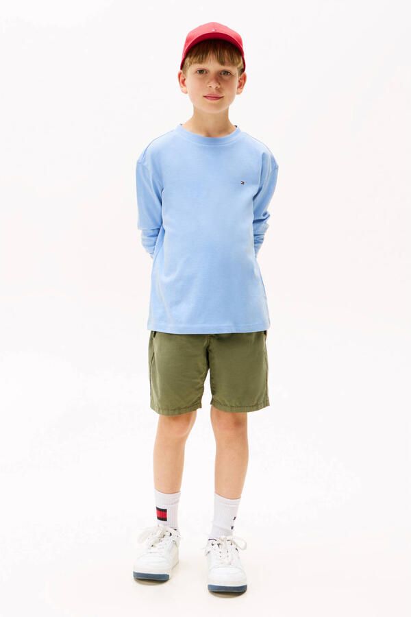 Tommy Hilfiger Shirt met lange mouwen ESSENTIAL T-SHIRT LS voor kinderen tot 16 jaar merklogo - Foto 2