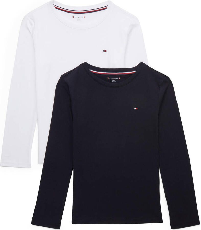 Tommy Hilfiger Underwear Shirt met lange mouwen 2P CN TEE LS met merklabel (2-delig Set van 2) - Foto 2