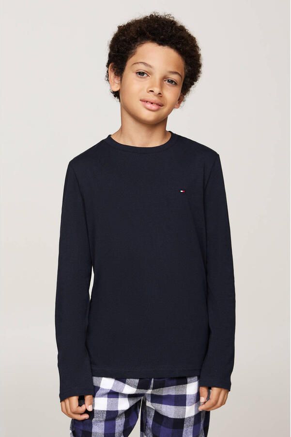 Tommy Hilfiger Underwear Shirt met lange mouwen 2P CN TEE LS met merklabel (2-delig Set van 2) - Foto 3