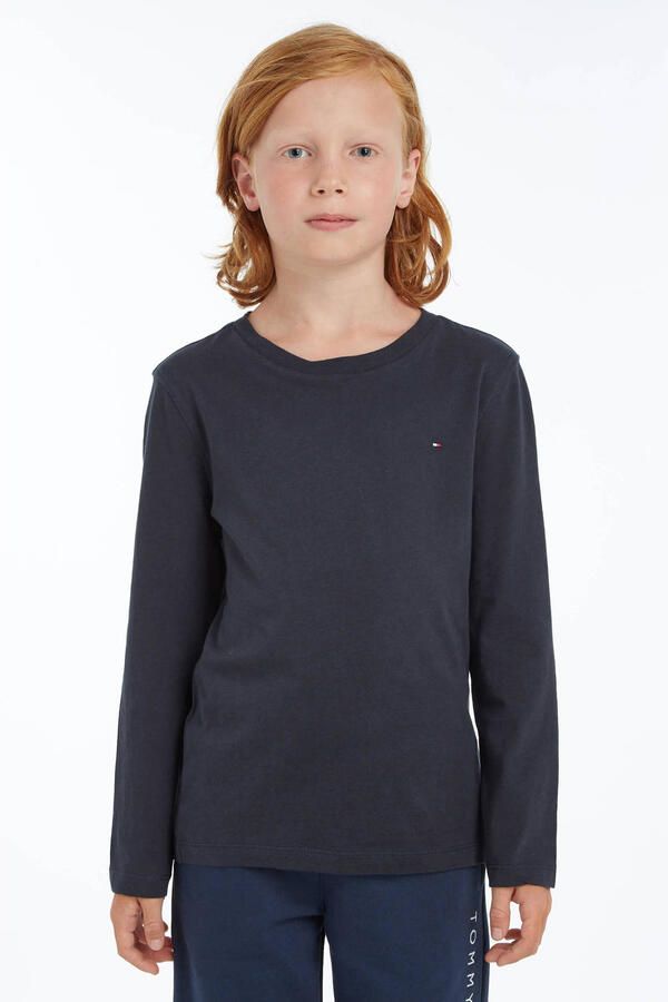 Tommy Hilfiger Shirt met lange mouwen BOYS BASIC CN KNIT L S Kinderen Kids Junior MiniMe voor jongens - Foto 2