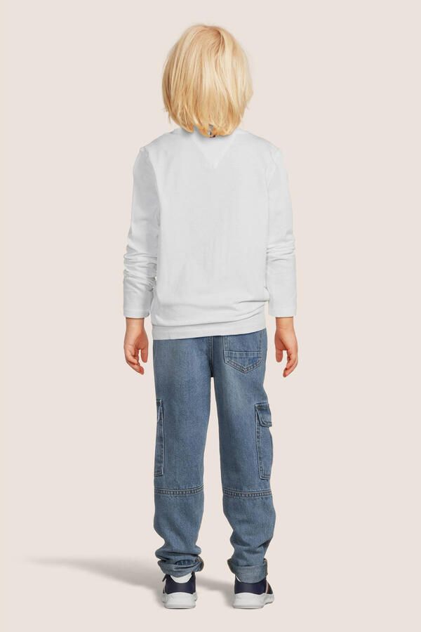 Tommy Hilfiger Teens Shjrt met lange mouwen van biologisch katoen - Foto 2