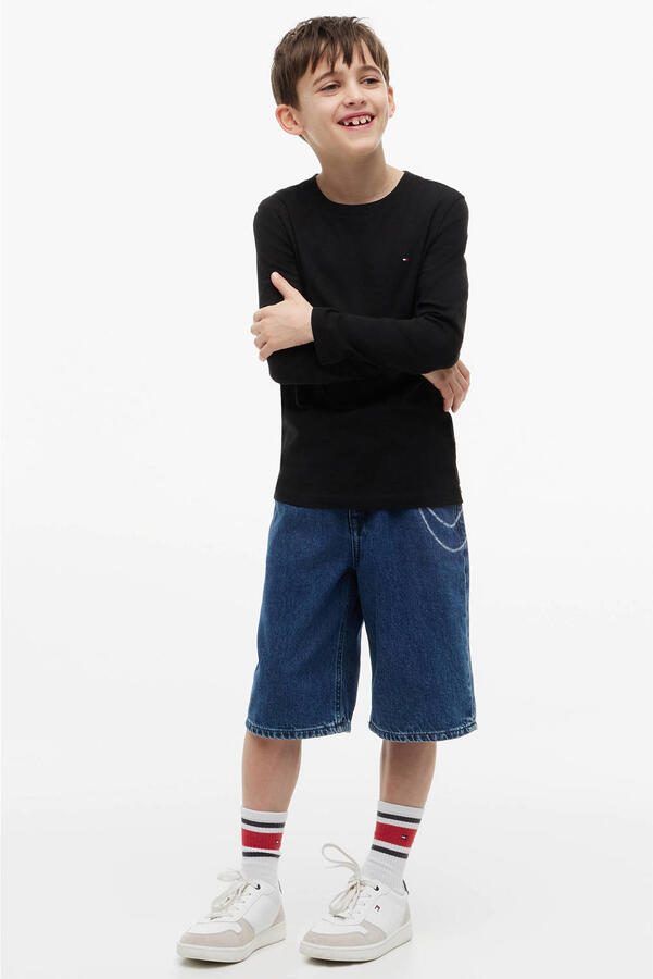 Tommy Hilfiger Shirt met lange mouwen BOYS BASIC CN KNIT L S Kinderen Kids Junior MiniMe voor jongens - Foto 3