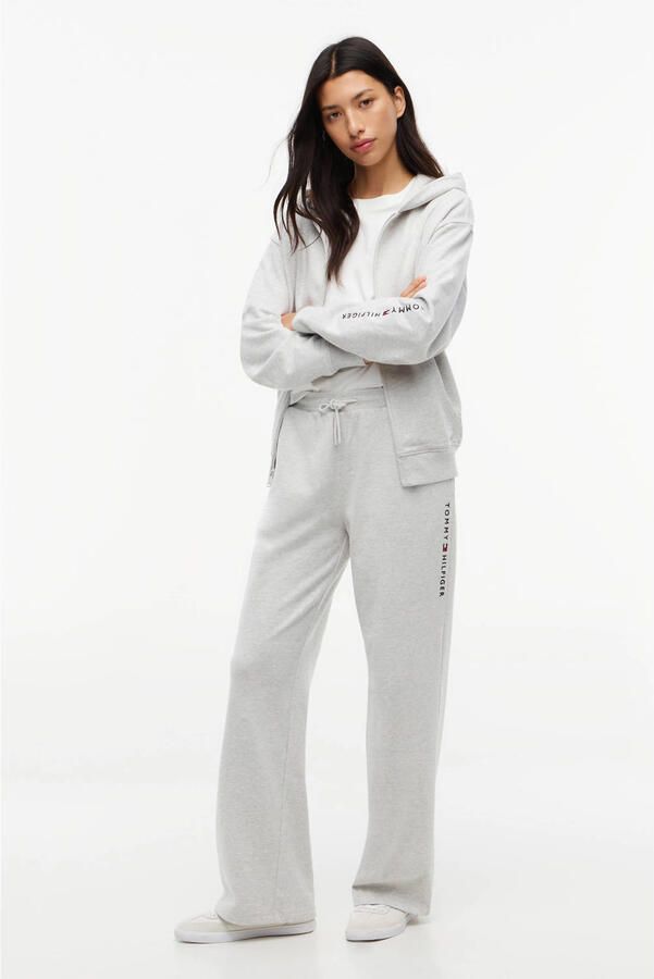Tommy Hilfiger loose fit joggingbroek grijs