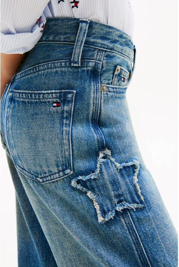 Tommy Hilfiger MABEL STAR high waist wide leg jeans medium blue denim - Foto 2
