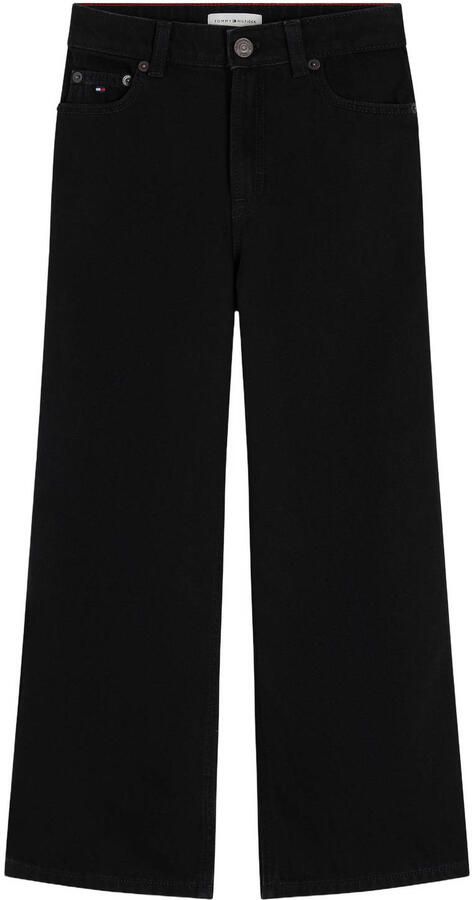 Tommy Hilfiger Mabel wide leg jeans zwart