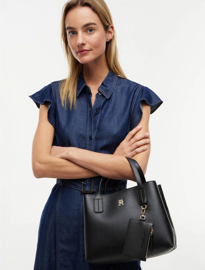 Tommy Hilfiger Handtas TH ICON MINI SATCHEL AW0AW18722 - Foto 3